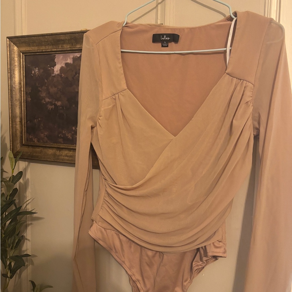 Lulus size large mesh bodysuit